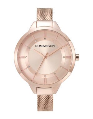 ROMANSON Wrist Watch  Gender Ladies, Women Machine Quartz Watch Watch bracelet ROSE GOLD WRIST WATCH For Online Watch Prices in Sri Lanka | W A DE SILVA & CO 