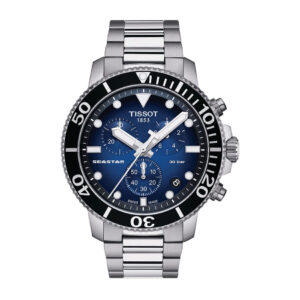 Tissot Seastar 1000 Wrist Watch  Gender Men Machine Quartz Watch, SWISS QUARTZ WRIST WATCH Watch bracelet LEATHER WRIST WATCH For Online Watch Prices in Sri Lanka | W A DE SILVA & CO 
