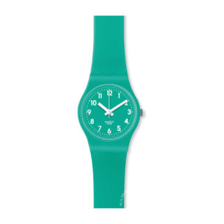 Swatch Mint Leave Wrist Watch  Gender - Machine SWISS QUARTZ WRIST WATCH Watch bracelet FIBER WRIST WATCH For Online Watch Prices in Sri Lanka | W A DE SILVA & CO 