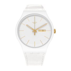 Swatch White Character Wrist Watch  Gender - Machine Quartz Watch, SWISS QUARTZ WRIST WATCH Watch bracelet - For Online Watch Prices in Sri Lanka | W A DE SILVA & CO 