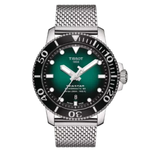 Tissot Seastar 1000 Powermatic 80 Green Dial Wrist Watch  Gender  Machine  Watch bracelet  For Online Watch Prices in Sri Lanka | W A DE SILVA & CO 